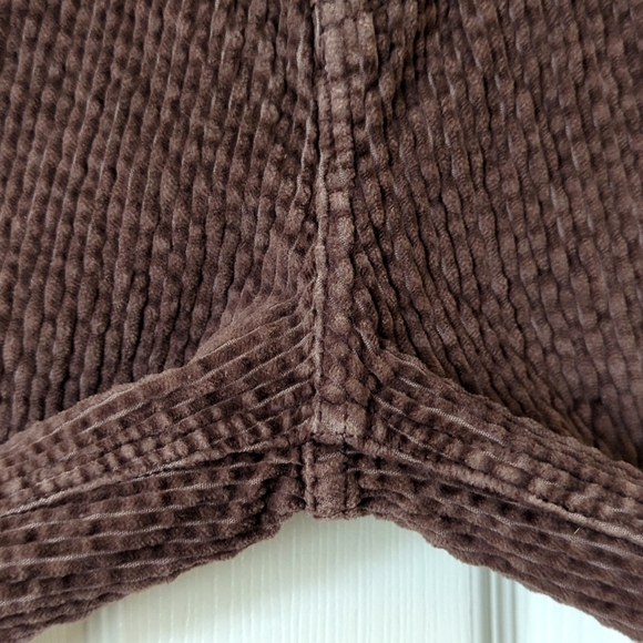 BDG Urban Outfitters Bubble Corduroy High Rise Baggy Tapered Leg Pants Brown 26 - Picture 12 of 15